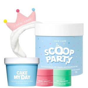 I Dew Care Scoop Party Wash Off Face Mask Set
